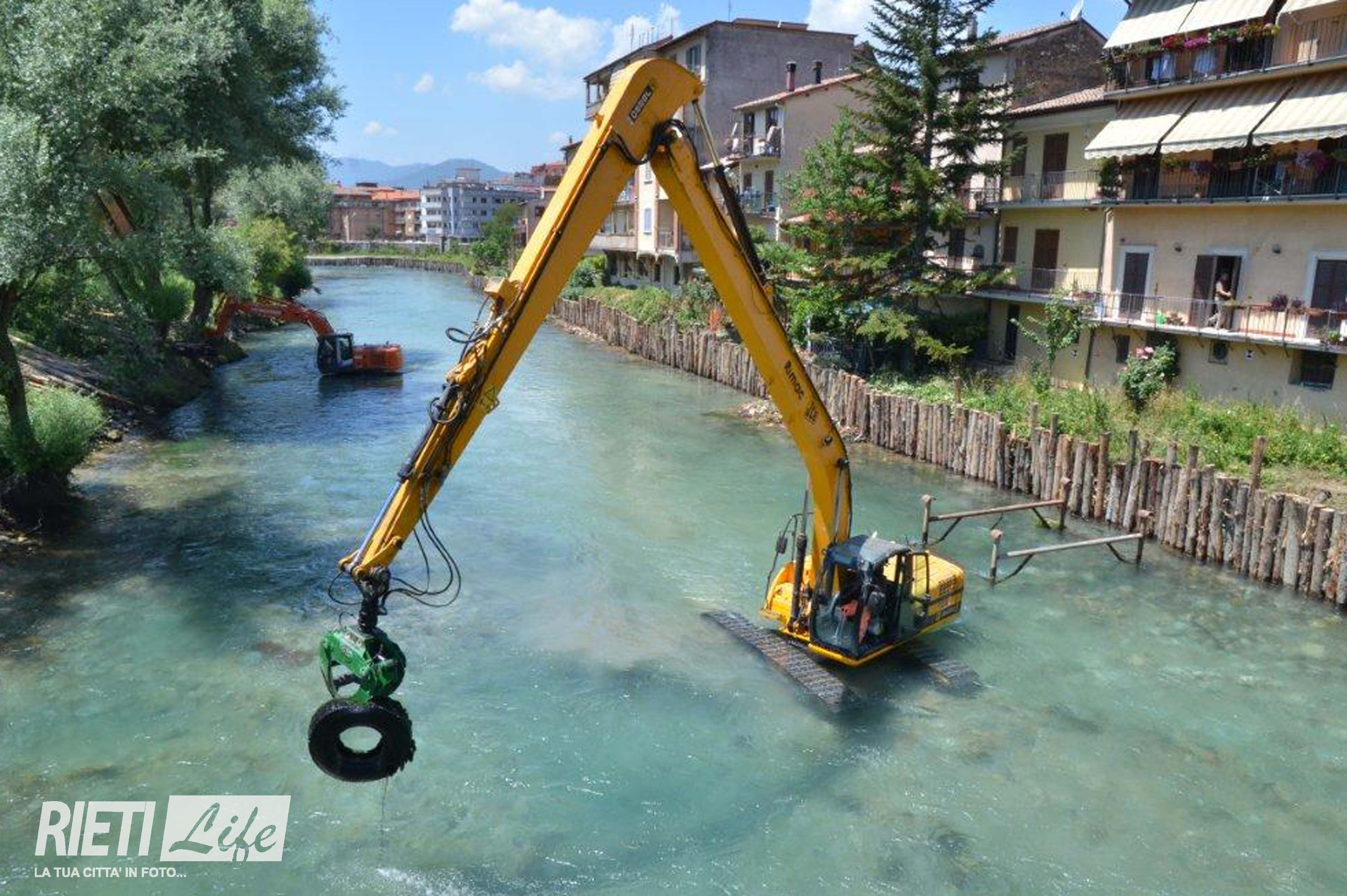 PROSEGUE IL RECUPERO DEL FIUME VELINO Rieti Life