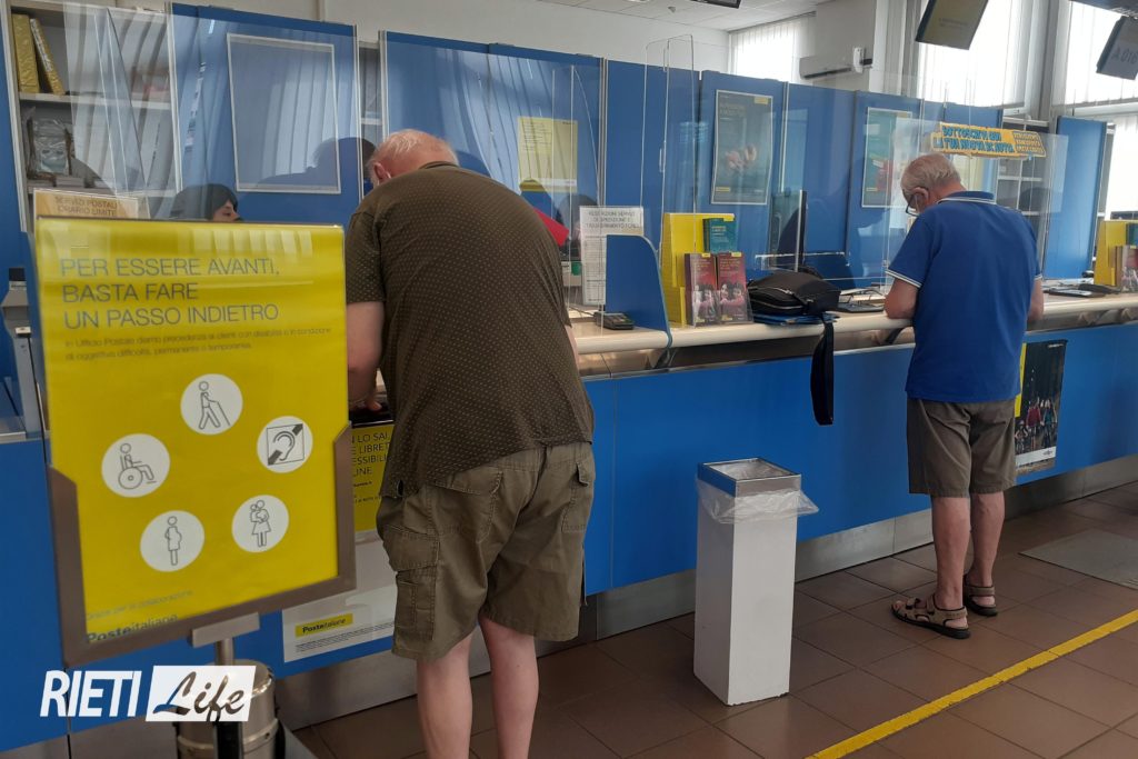 Poste Italiane, il pagamento delle pensioni in estate Rieti Life